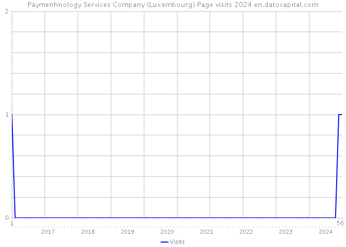 Paymenhnology Services Company (Luxembourg) Page visits 2024 