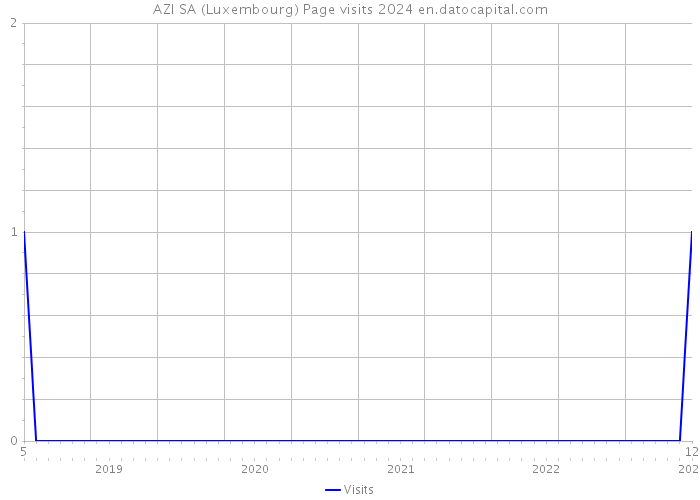 AZI SA (Luxembourg) Page visits 2024 
