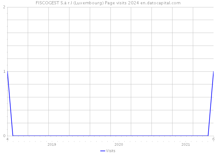 FISCOGEST S.à r.l (Luxembourg) Page visits 2024 