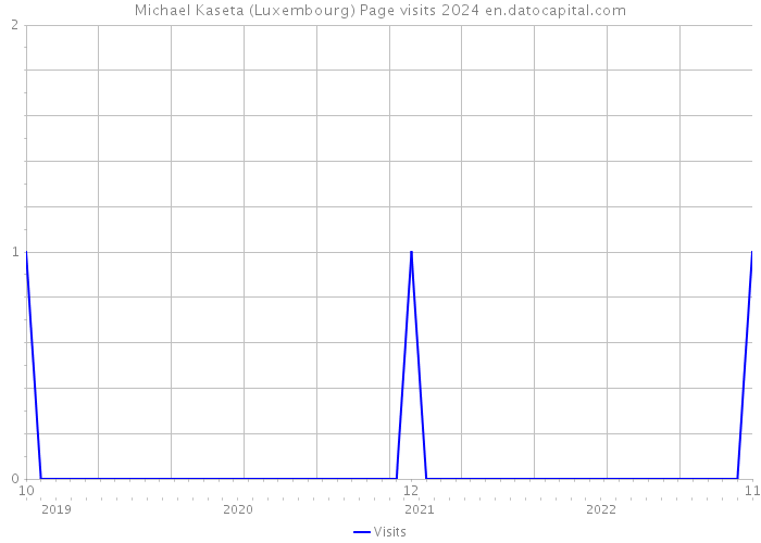 Michael Kaseta (Luxembourg) Page visits 2024 