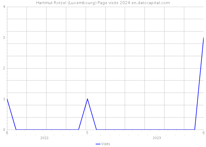 Hartmut Rotzel (Luxembourg) Page visits 2024 