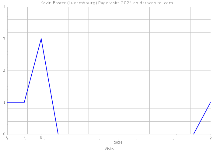 Kevin Foster (Luxembourg) Page visits 2024 