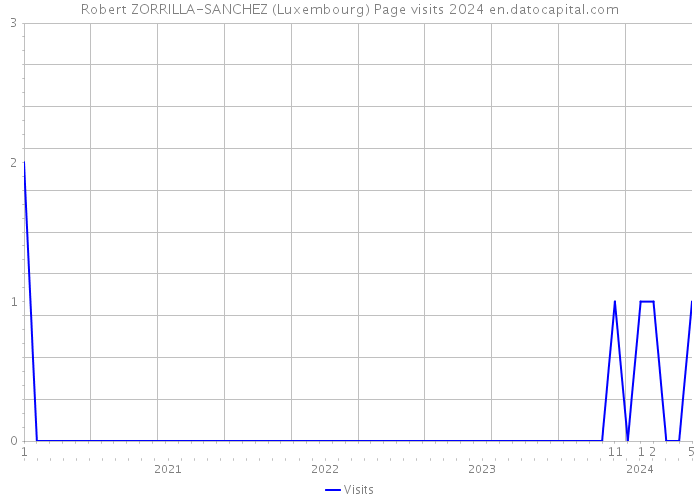 Robert ZORRILLA-SANCHEZ (Luxembourg) Page visits 2024 