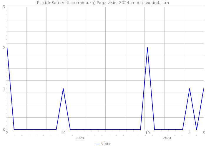 Patrick Battani (Luxembourg) Page visits 2024 
